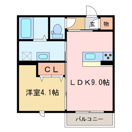 ルミナスコートの物件間取画像